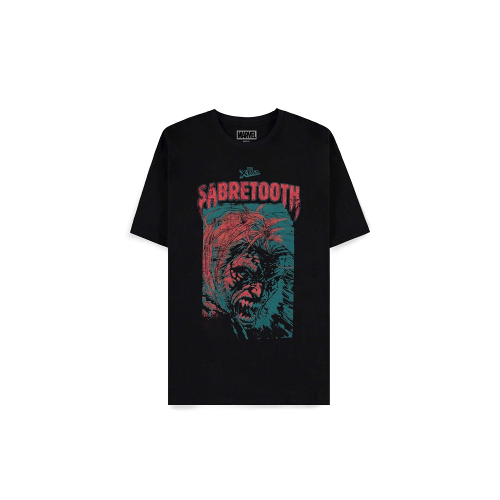 Marvel - XMEN SaberTooth Herren TShirt - Schwarz